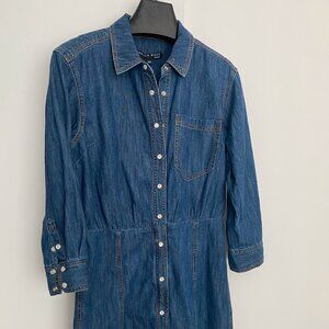 Veronica Beard Women's Denim Keston Mini Dress US Size 10 - New with Tags